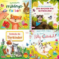 Maxi-Pixi-4er-Set 116: Bunter Frühlingsspaß (4x1 Exemplar)