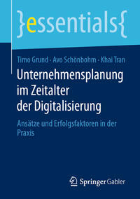 Unternehmensplanung im Zeitalter der Digitalisierung