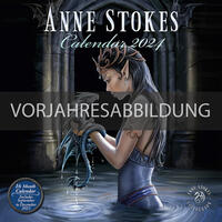 Pyramid – Anne Stokes 2025 Broschürenkalender, 30x30cm, Monatskalender für Fantasy-Fans, Kalender mit farbenfrohen Illustrationen, nachhaltig nur mit Papierumschlag