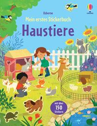 Mein erstes Stickerbuch: Haustiere