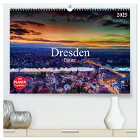 Dresden Bilder 2025 (hochwertiger Premium Wandkalender 2025 DIN A2 quer), Kunstdruck in Hochglanz