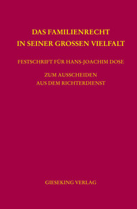 Das Familienrecht in seiner großen Vielfalt