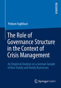 The Role of Governance Structure in the Context of Crisis Management