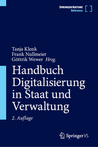 Handbuch Digitalisierung in Staat und Verwaltung