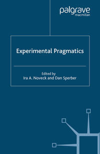 Experimental Pragmatics