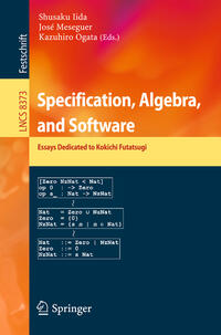 Specification, Algebra, and Software