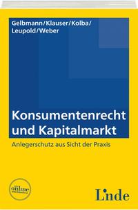 Konsumentenrecht und Kapitalmarkt