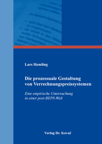 Die prozessuale Gestaltung von Verrechnungspreissystemen