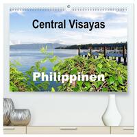 Central Visayas - Philippinen (hochwertiger Premium Wandkalender 2025 DIN A2 quer), Kunstdruck in Hochglanz