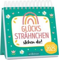 Mini-Monatskalender Glückssträhnchen stehen dir! 2025