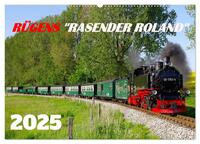 Rügens "rasender Roland" (Wandkalender 2025 DIN A2 quer), CALVENDO Monatskalender