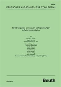 Zerstörungsfreie Ortung von Gefügestörungen in Betonbodenplatten