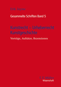 Kunstrecht - Urheberrecht - Kunstgeschichte