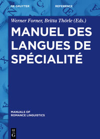 Manuel des langues de spécialité