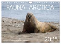 Fauna arctica (Wandkalender 2025 DIN A4 quer), CALVENDO Monatskalender