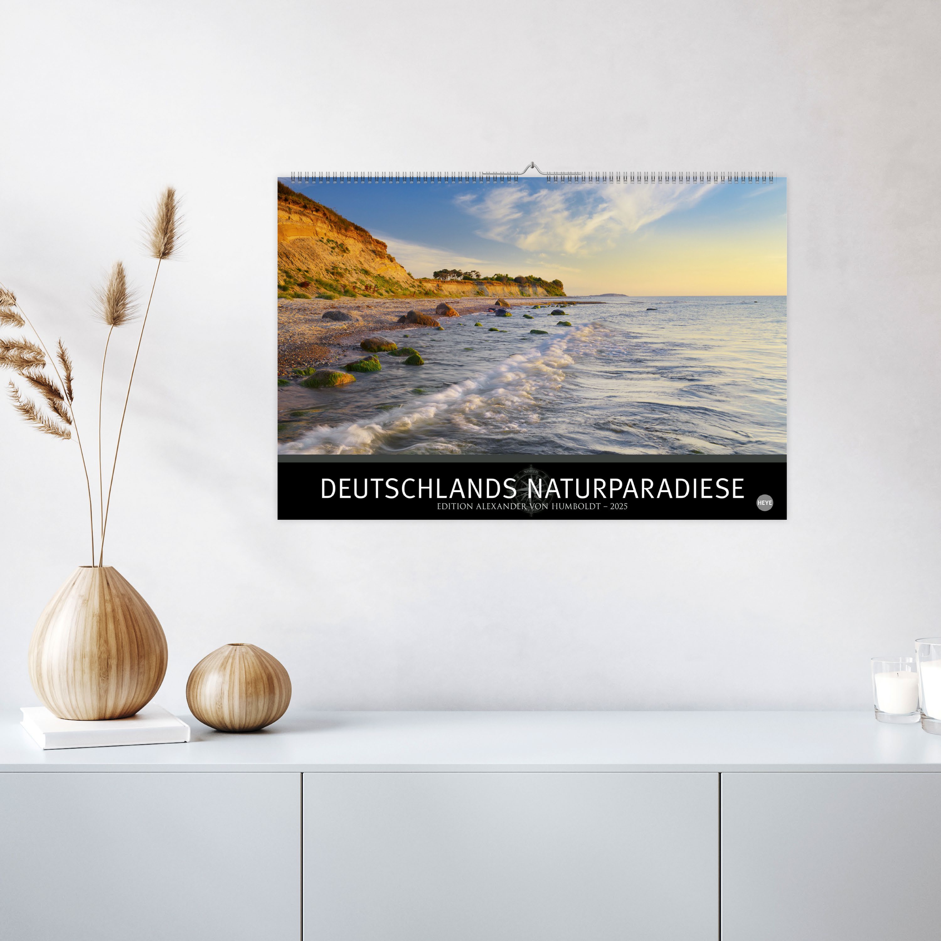 Deutschlands Naturparadiese Kalender 2025