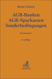 AGB-Banken, AGB-Sparkassen, Sonderbedingungen