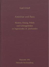 Amicitiae und Pacta