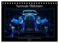 Surreale Oldtimer (Tischkalender 2025 DIN A5 quer), CALVENDO Monatskalender