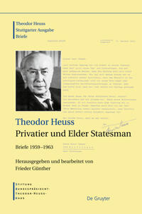 Theodor Heuss, Privatier und Elder Statesman