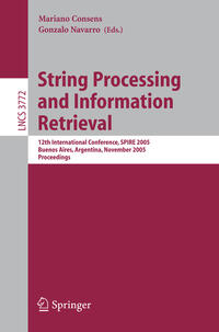 String Processing and Information Retrieval