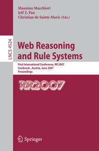 Web Reasoning and Rule Systems