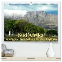 Süd Afrika - vom Krüger Nationalpark bis nach Kapstadt (hochwertiger Premium Wandkalender 2025 DIN A2 quer), Kunstdruck in Hochglanz