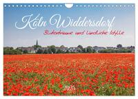 Köln Widdersdorf - Blütenträume und ländliche Idylle (Wandkalender 2025 DIN A4 quer), CALVENDO Monatskalender