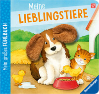 Mein großes Fühlbuch: Meine Lieblingstiere