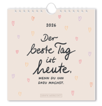 Postkartenkalender 2026 Der beste Tag