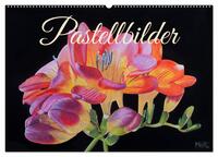 Pastellbilder (Wandkalender 2025 DIN A2 quer), CALVENDO Monatskalender