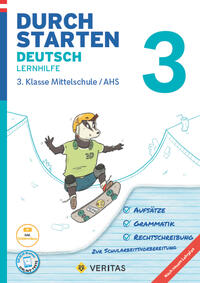 Durchstarten Deutsch 3. Klasse Mittelschule/AHS Lernhilfe