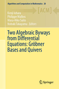 Two Algebraic Byways from Differential Equations: Gröbner Bases and Quivers