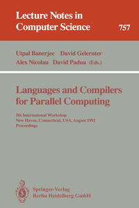 Languages and Compilers for Parallel Computing