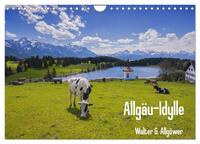 Allgäu-Idylle (Wandkalender 2025 DIN A4 quer), CALVENDO Monatskalender