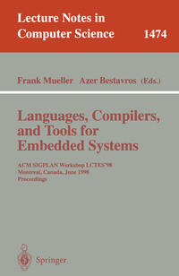 Languages, Compilers, and Tools for Embedded Systems