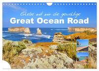 Erlebe mit mir die gewaltige Great Ocean Road (Wandkalender 2025 DIN A4 quer), CALVENDO Monatskalender