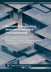 Mechanical Engineering, Materials Science and Civil Engineering