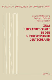 Zum Literaturbegriff in der Bundesrepublik Deutschland