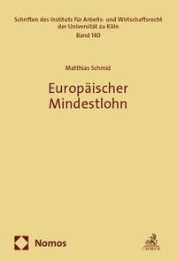 Europäischer Mindestlohn