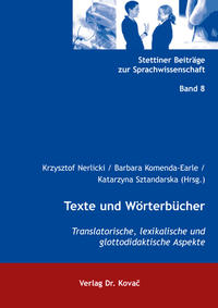 Texte und Wörterbücher