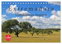 Extremadura - Unbekanntes Spanien (Tischkalender 2025 DIN A5 quer), CALVENDO Monatskalender