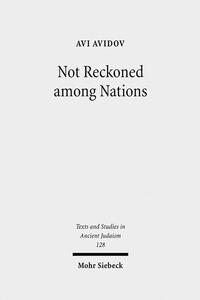 Not Reckoned among Nations