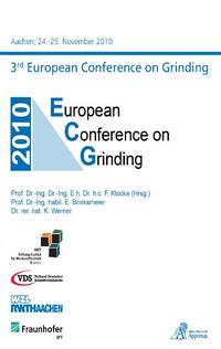 3rd European Conference on Grinding ECG