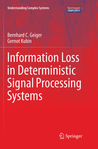 Information Loss in Deterministic Signal Processing Systems