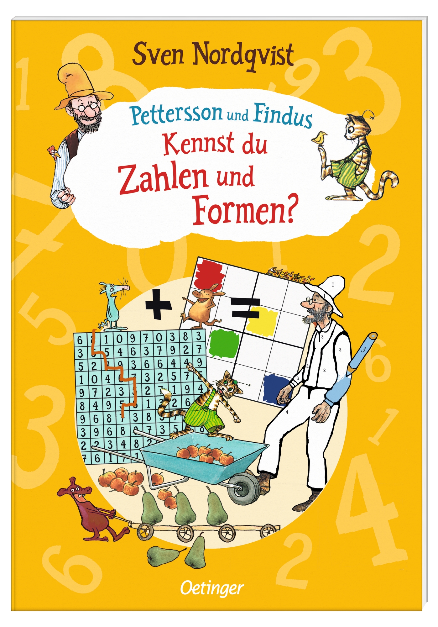 Pettersson und Findus. Kennst du Zahlen und Formen?