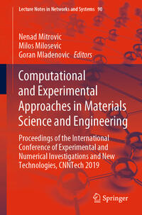 Computational and Experimental Approaches in Materials Science and Engineering