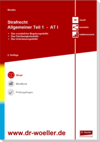 Skript - Strafrecht Allgemeiner Teil 1 - AT I