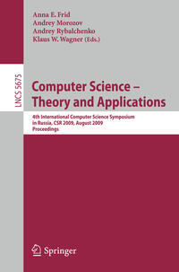 Computer Science - Theory and Applications