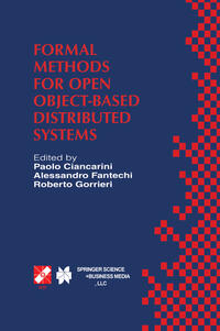 Formal Methods for Open Object-Based Distributed Systems